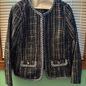 Talbots F24 collection Tweed blazer